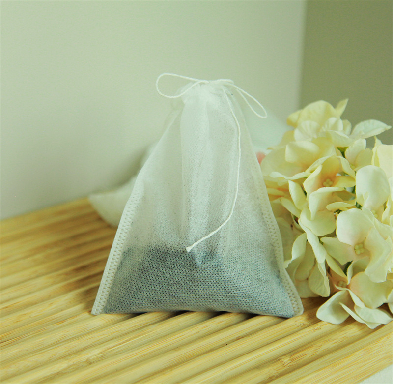 non woven strawstring tea bags